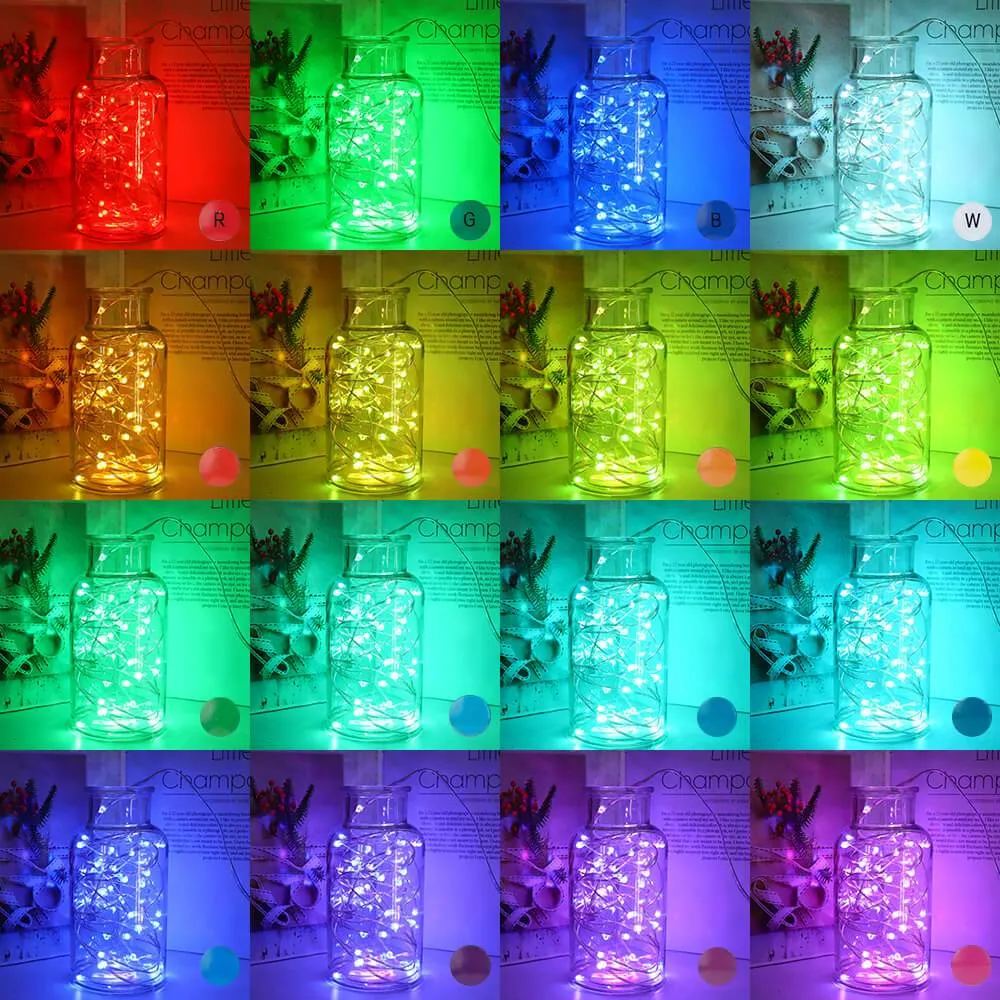 16 Colors of Fairy Lights to Decorate Christmas