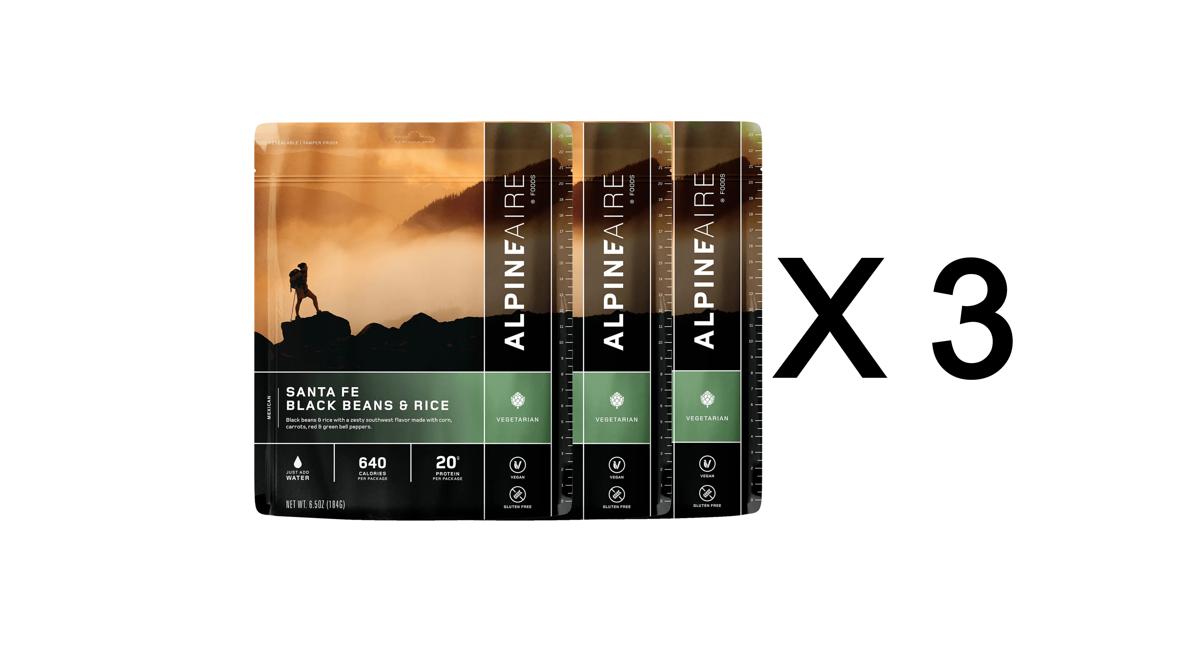 3 Day Alpine Aire Food Bundle Gluten Free