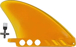 4.6" US box center fin Safety Flex Soft replacement for longboard SUP Stand up Paddleboard River Surf Whitewater airSUP AIR7 by saruSURF