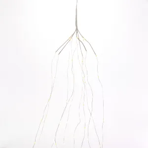 6 Foot Long Weeping micro LED Light String, Electric