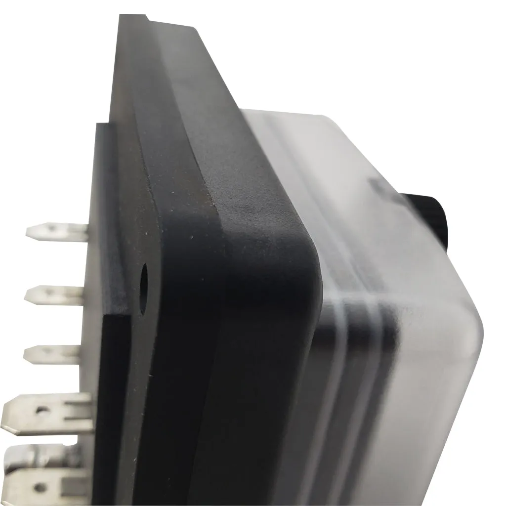 6 Way Marine-Auto Fuse Box | Waterproof | LED Indicator