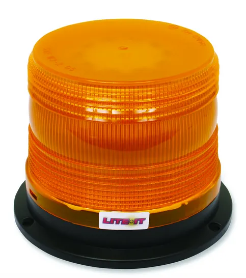 60 LED Beacon, Quad Flash, Permanent Mount