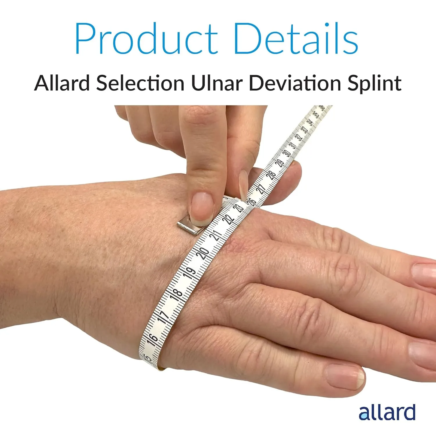 Allard Selection Ulnar Deviation Splint (Right, Medium 7.5" - 8.75")