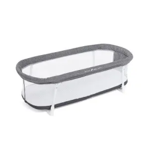 Baby Delight Snuggle Nest Portable Infant Bassinet - Charcoal Tweed