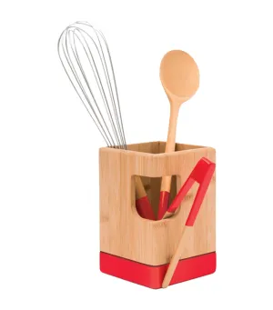 Bamboo Utensil Pot