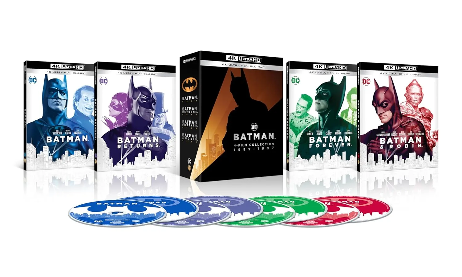 Batman 4K Film Collection (4K Ultra HD   Blu-ray) [4K UHD]