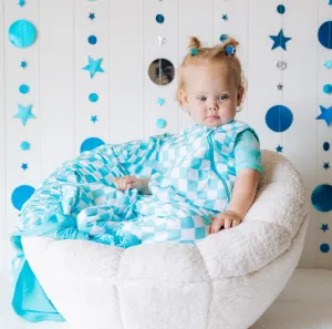 Blue Checks Dream Sleep Sack