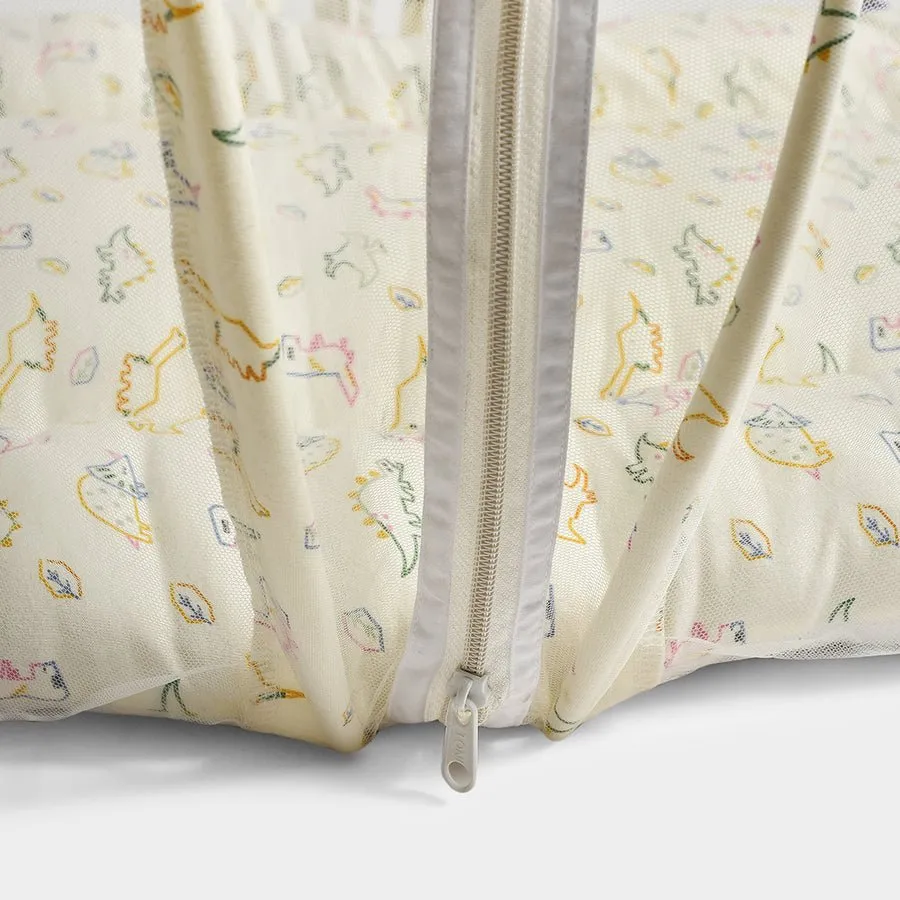 Dinomite Rexy Mosquito Net Mattress White