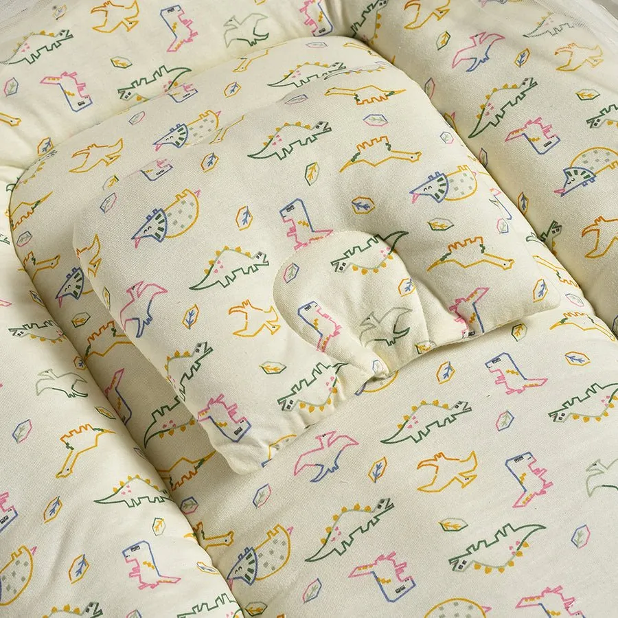 Dinomite Rexy Mosquito Net Mattress White
