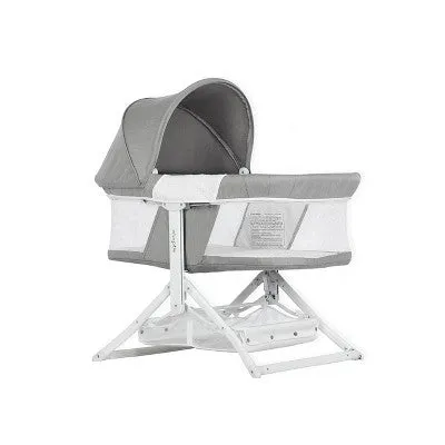 Dream On Me Insta Fold Cradle & Rocking Bassinet - Gray