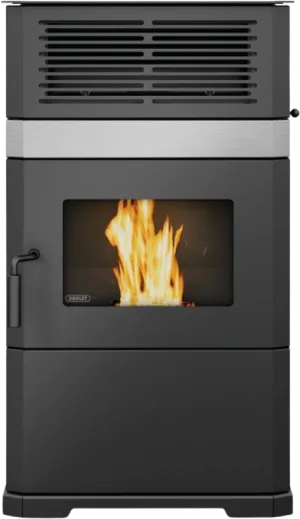 Drolet ECO-65R 2,600 Sq. Ft. Bottom Feed Pellet Stove 125 lb Hopper With Blower New