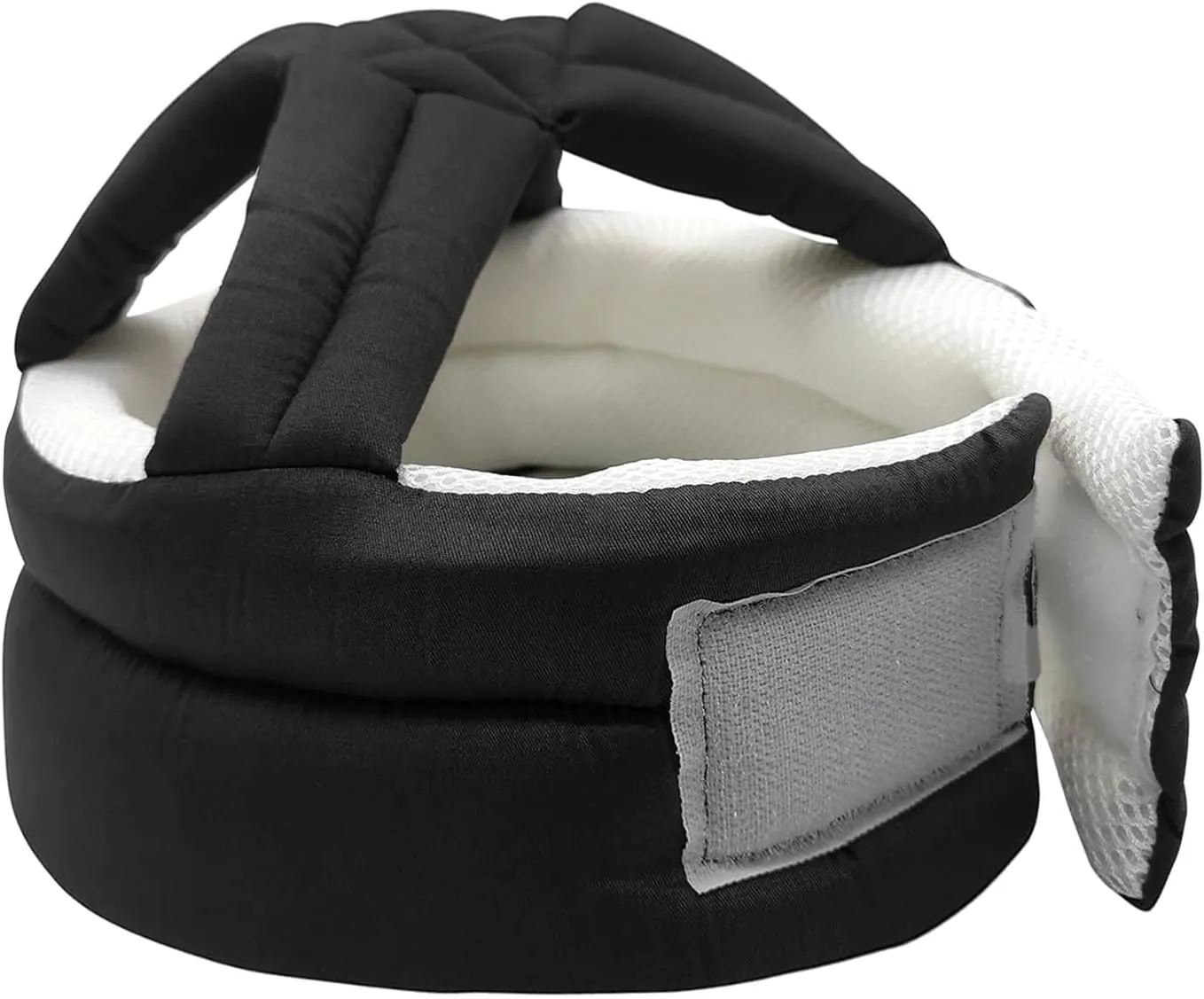 Elderly No Bumps Head Protective Hat Soft Head Protection Bonnet with Chin Strap for Patient Seniors Anti-Fall Safety Helmet