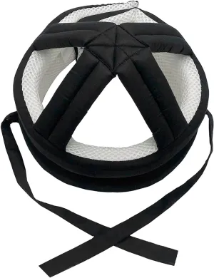 Elderly No Bumps Head Protective Hat Soft Head Protection Bonnet with Chin Strap for Patient Seniors Anti-Fall Safety Helmet