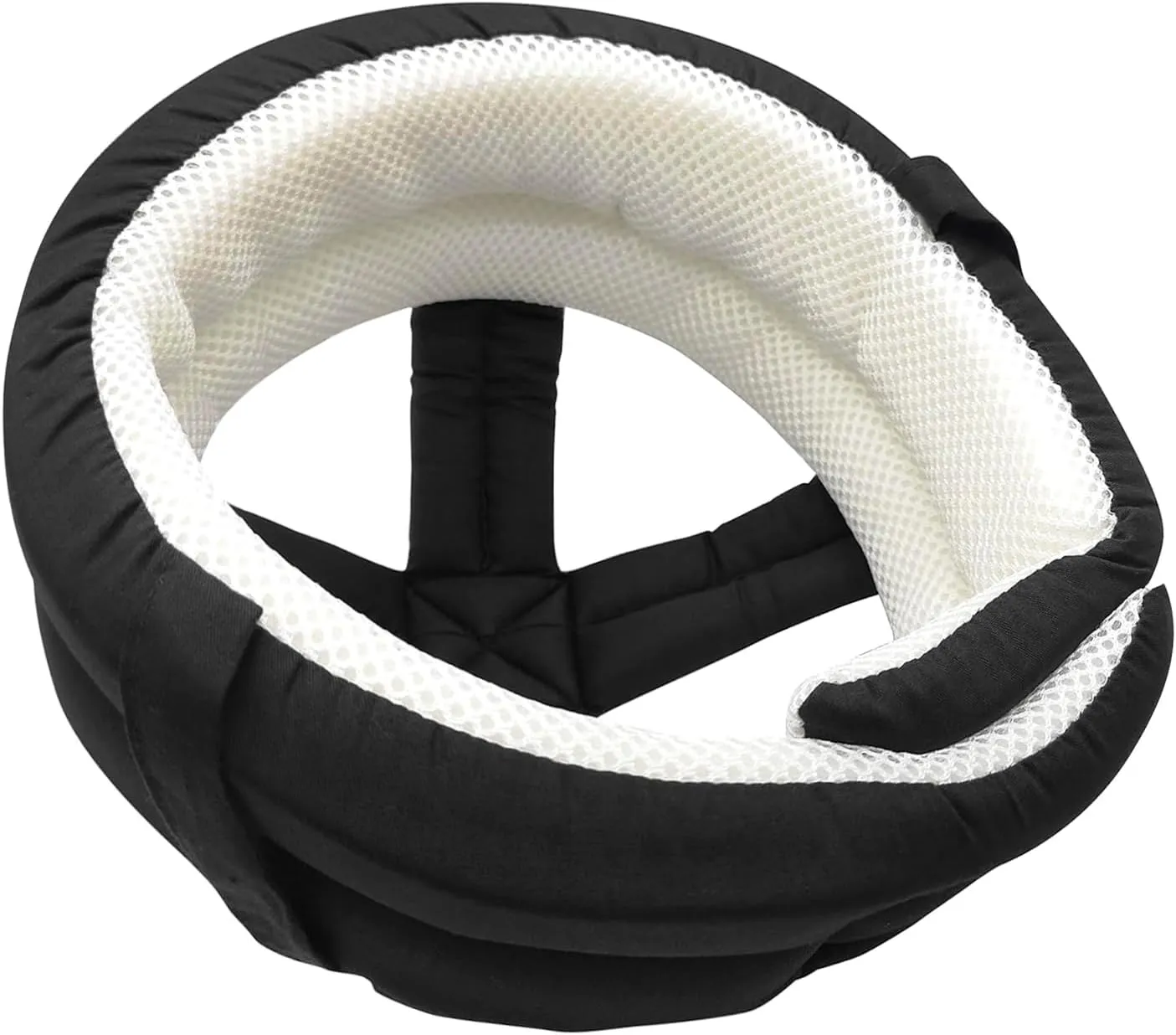 Elderly No Bumps Head Protective Hat Soft Head Protection Bonnet with Chin Strap for Patient Seniors Anti-Fall Safety Helmet