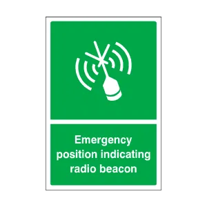 Emergency Position Indicating Radio Beacon Sign