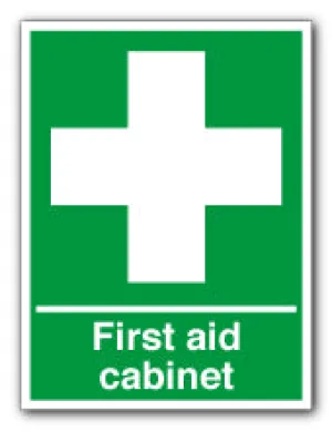 First aid cabinet