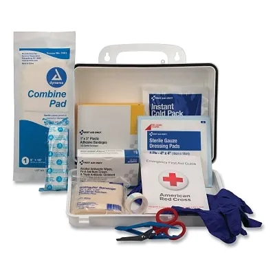 First Aid Only 6100 25 PERSON STEEL FIRST-AID KIT W/EYEWASH