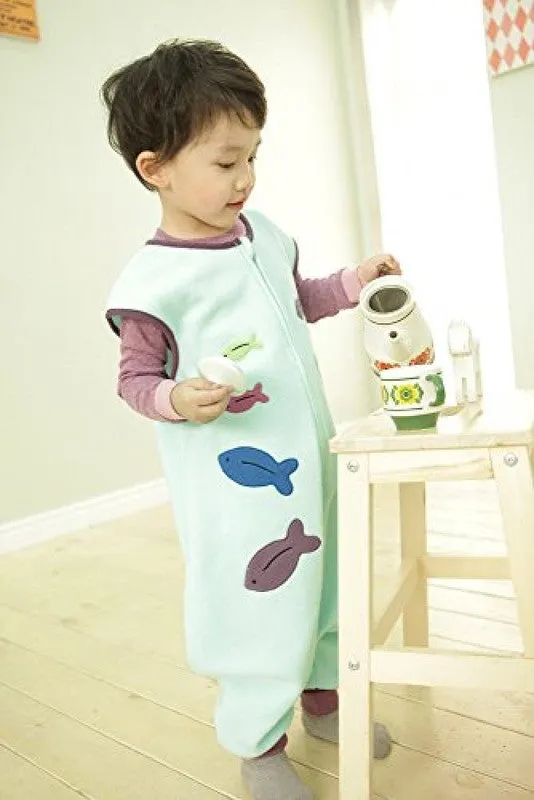 Fish Sky Soft Microfibre Blanket Sleeper