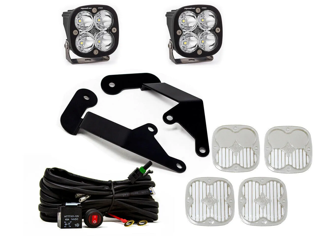 Ford Squadron Pro A-Pillar Light Kit - Ford 2021-23 Bronco Sport