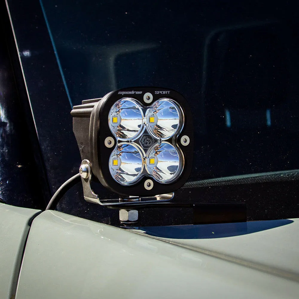 Ford Squadron Pro A-Pillar Light Kit - Ford 2021-23 Bronco Sport