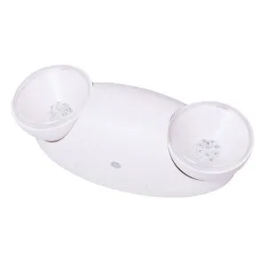 Fulham Led Mini Emergency Light in White
