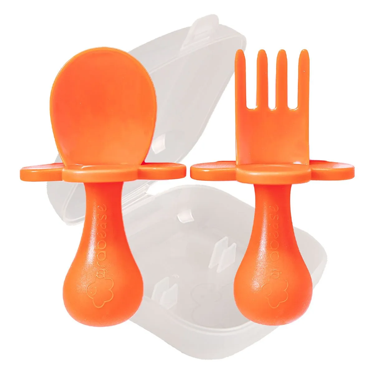 Grabease Ergonomic Utensils with Travel Case
