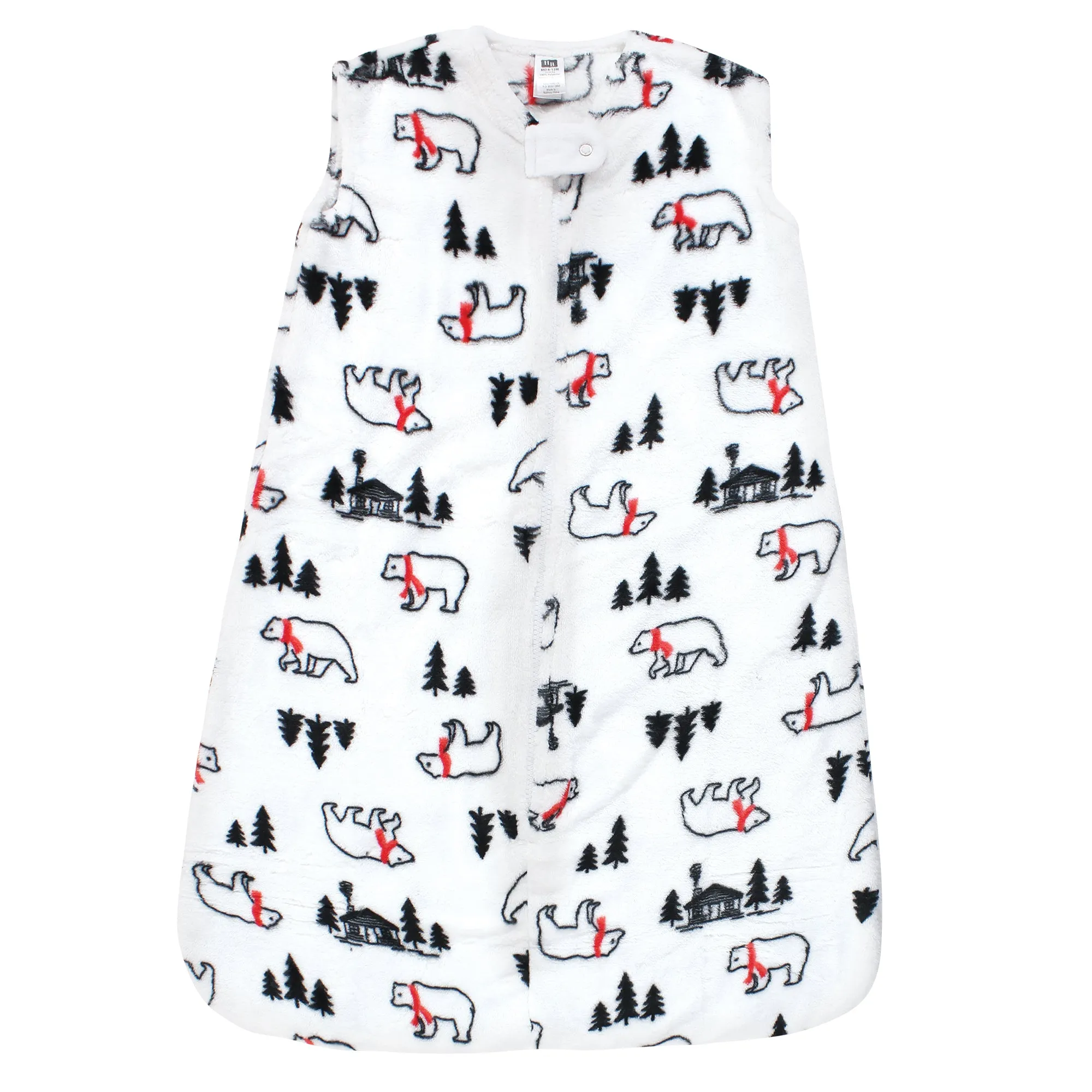 Hudson Baby Plush Sleeping Bag, Sack, Blanket, Sleeveless Winter Bear