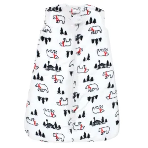 Hudson Baby Plush Sleeping Bag, Sack, Blanket, Sleeveless Winter Bear