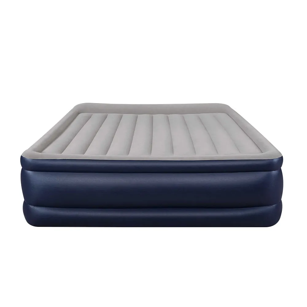 King Air Mattress with Built-in Pump and Pillow - Bestway