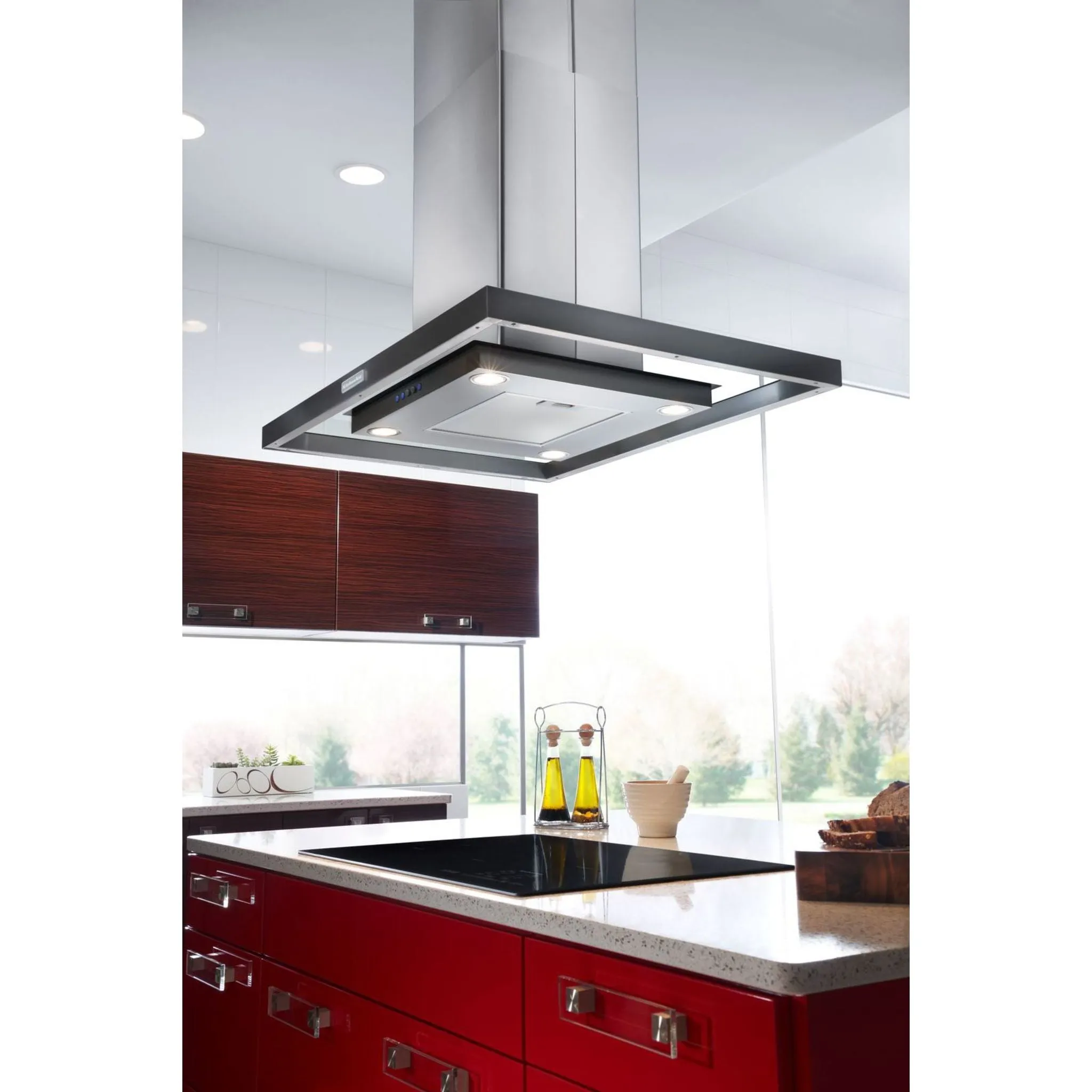 KitchenAid  30" Induction Cooktop with 4 Elements, Touch-Activated Controls and Power Slider (KICU509XSS)