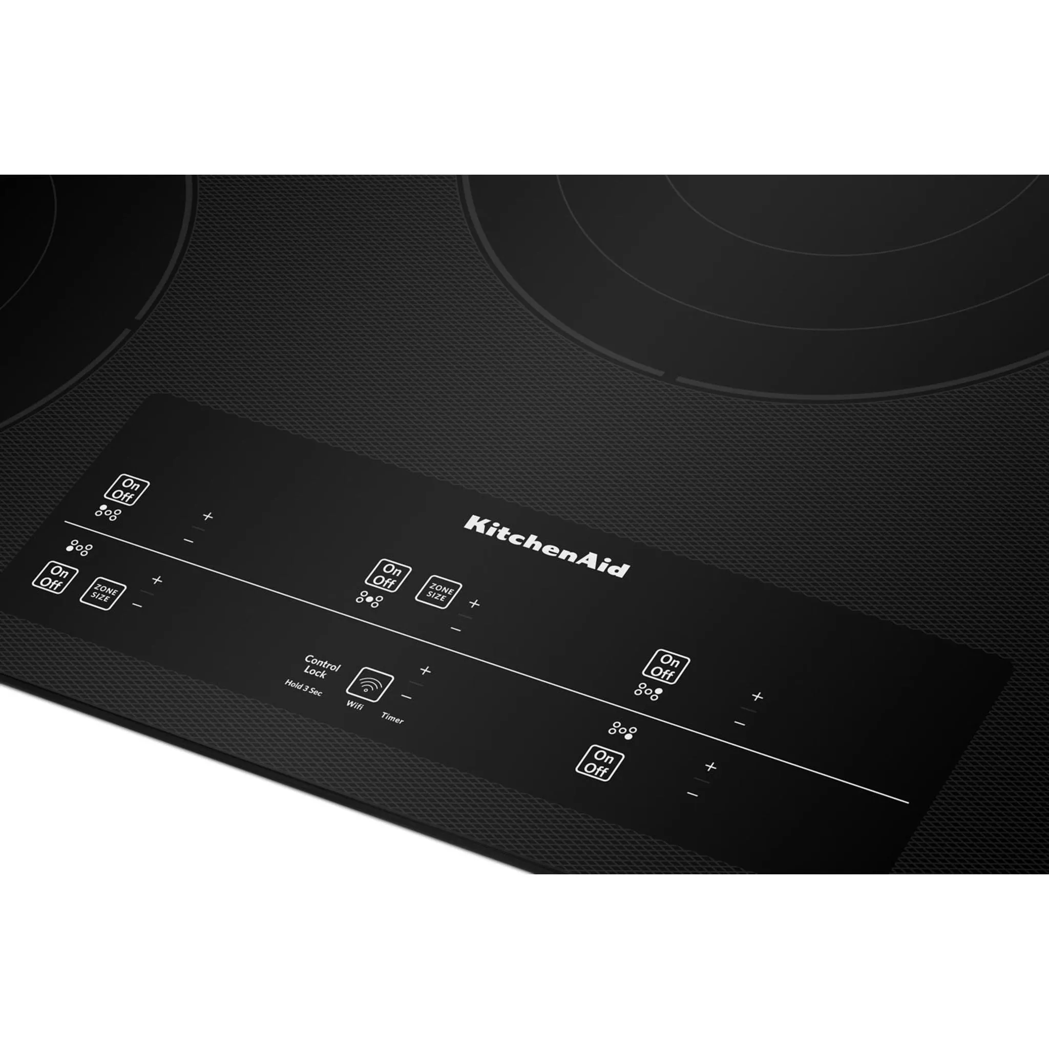 KitchenAid  36" Electric Cooktop with 5 Elements and Touch-Activated Controls (KCES956KBL)