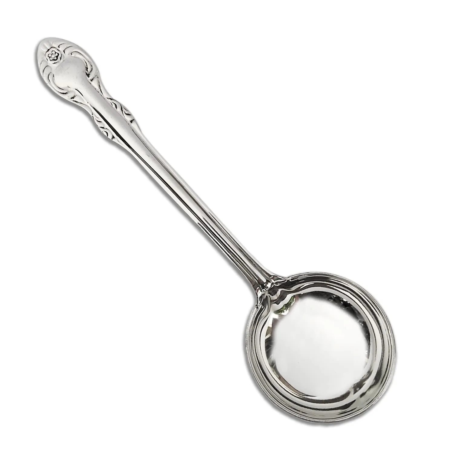 Kuber Industries Stainless Steel Serving Spoon for Dining Table & Kitchen (Silver), Set of 2