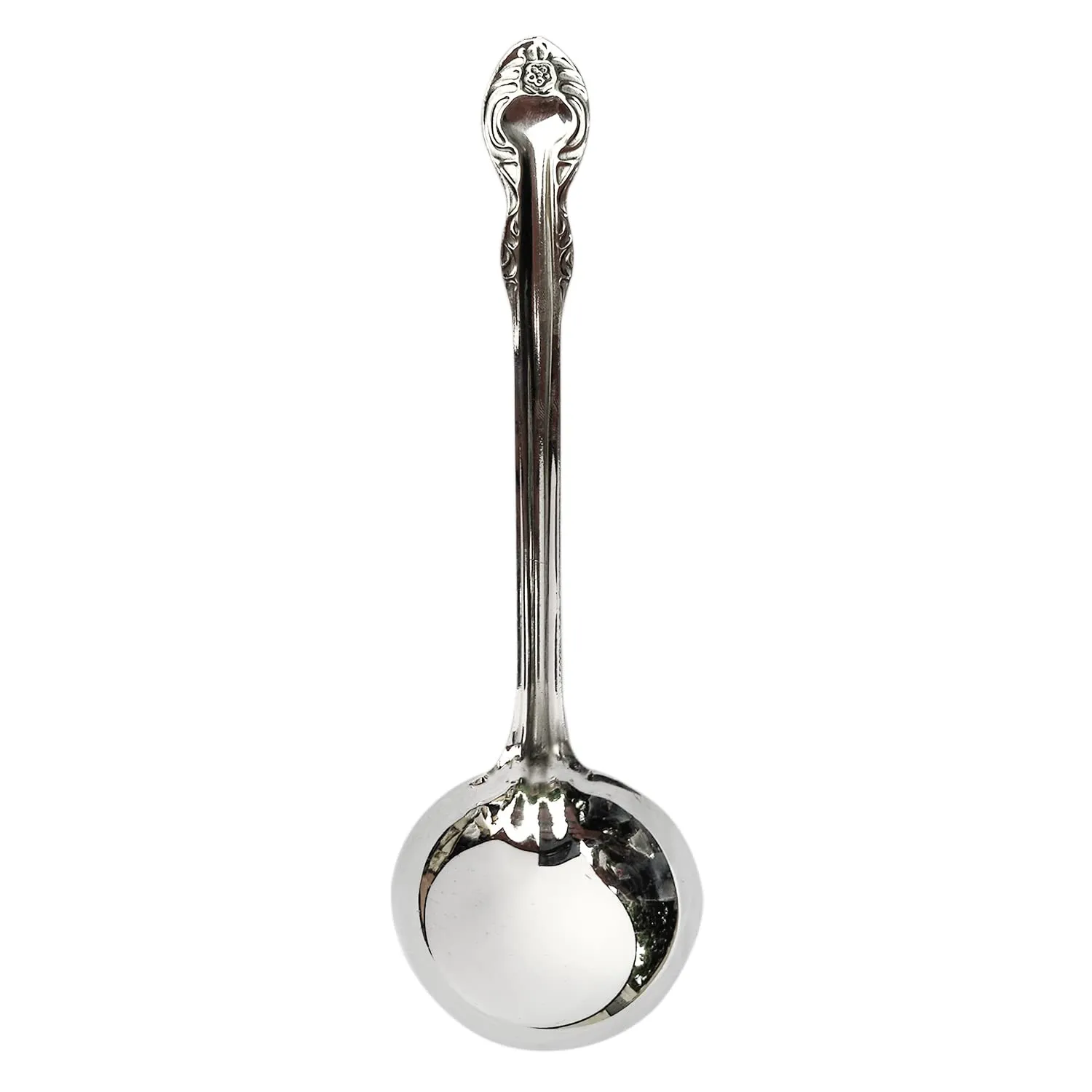 Kuber Industries Stainless Steel Serving Spoon for Dining Table & Kitchen (Silver), Set of 2