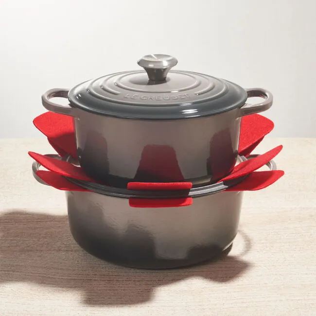 Le Creuset Cookware Protectors, Set of 3