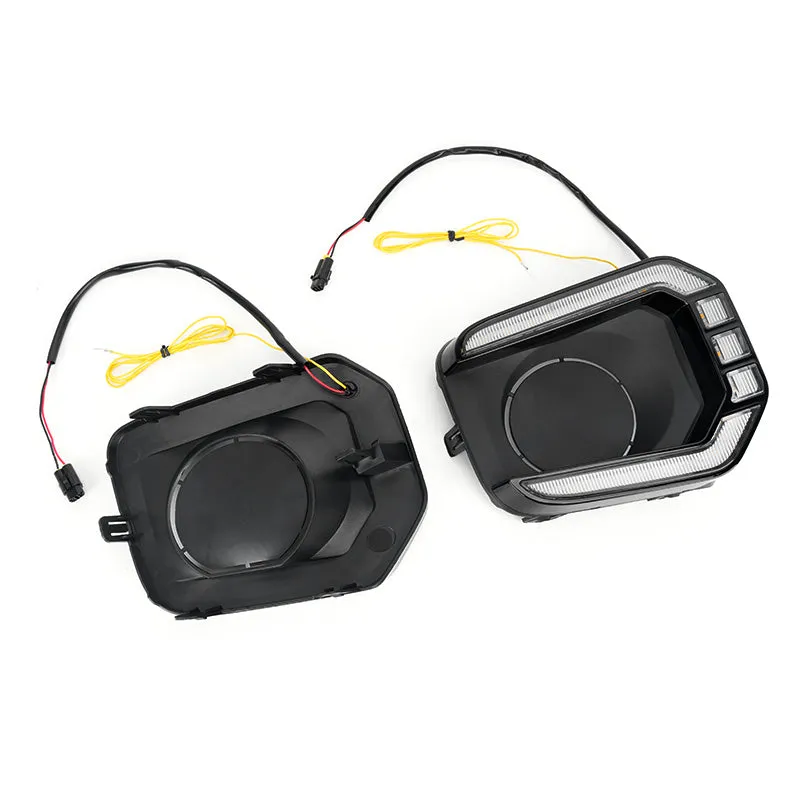 LED Fog Lights Bezel Kit for 2016-2023 Toyota Tacoma