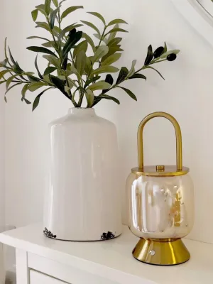 LED Light Up Touch Lamp Carriage Lantern