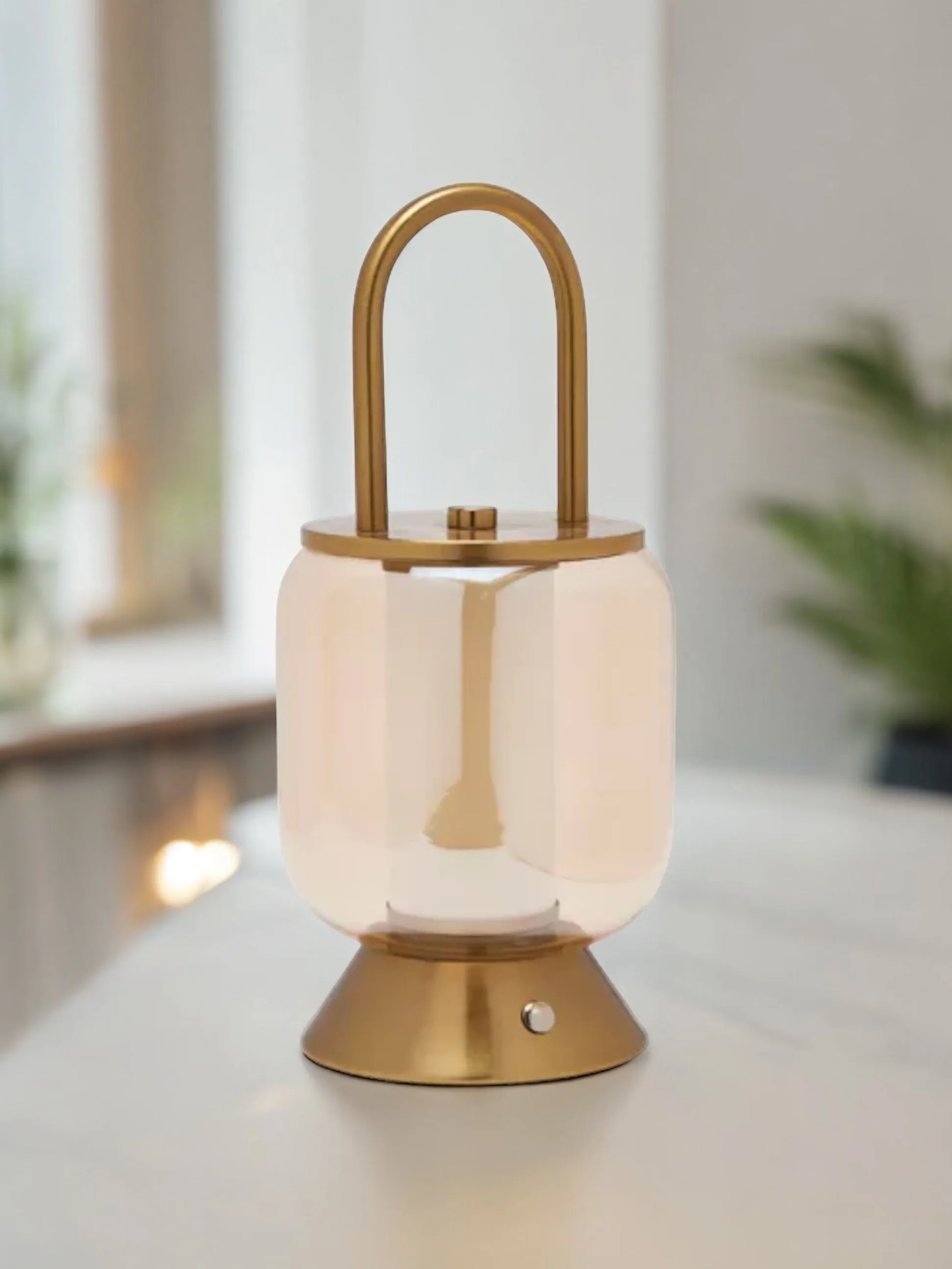 LED Light Up Touch Lamp Carriage Lantern