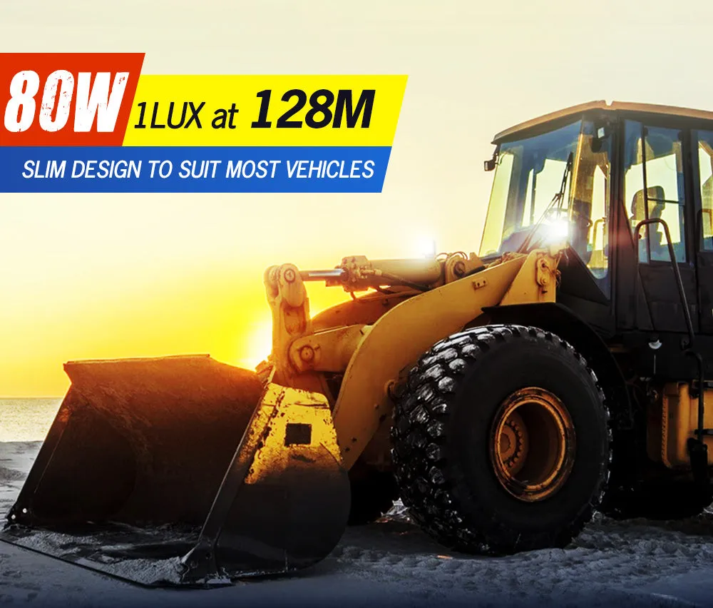 Lightfox 4inch Led Work Light 1 LUX @ 128M IP68 6501 - 7000 lm