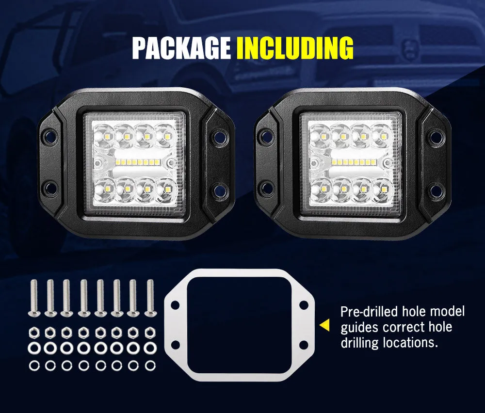 Lightfox 5inch Led Light Bar 1 Lux @ 160M IP68 3501 - 4000 lm