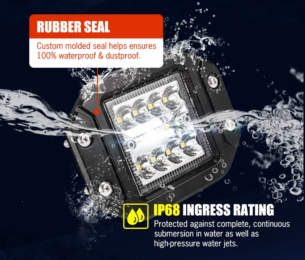 Lightfox 5inch Led Light Bar 1 Lux @ 160M IP68 3501 - 4000 lm