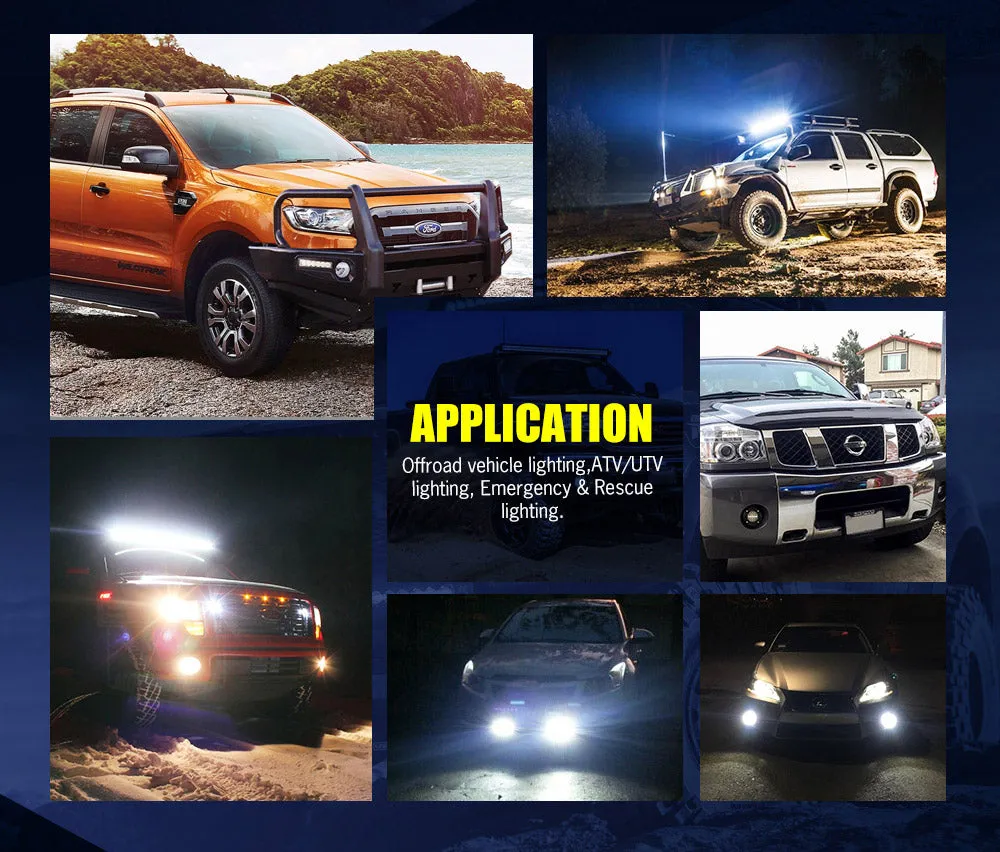Lightfox 5inch Led Light Bar 1 Lux @ 160M IP68 3501 - 4000 lm