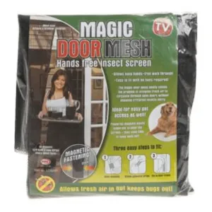 Magic Magnetic Door Mesh Screen Net Anti Mosquito Insect Fly Curtain 210 x 100cm