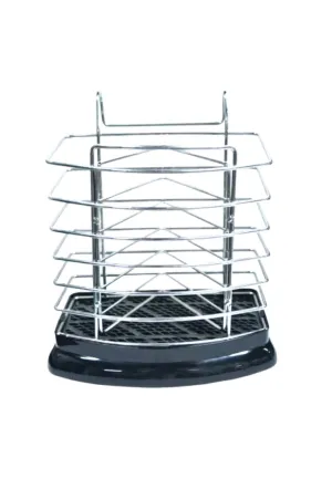 Masflex Chrome Plated Utensil Rack With Drainer