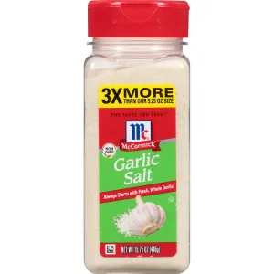 McCormick Garlic Salt, 15.75 oz Salt