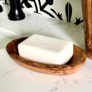Nardelli Olive Wood Soap Dish