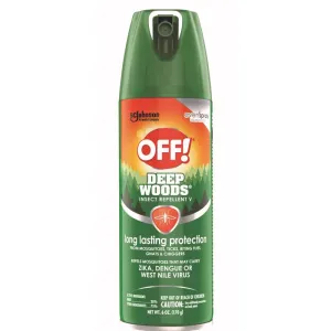 OFF! Deep Woods Insect Repellent Liquid For Biting Insects 6 oz