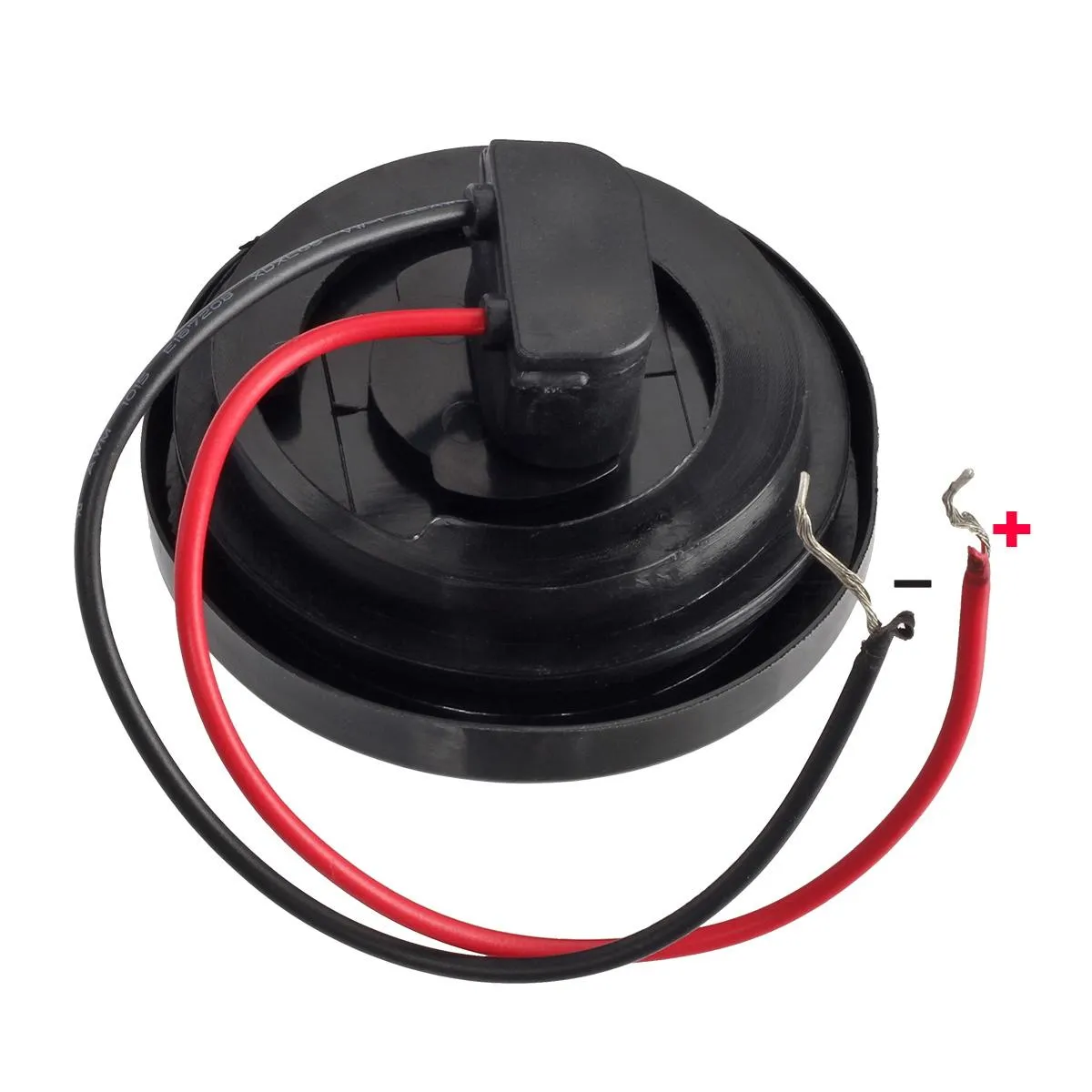 Partsam 2Pcs Steel Trailer RV Light Boxes Housing Kit w/ 6 Inch Oval Red Led Trailer Tail Lights 10LED and 2 Inch Red Round Led Side Marker Lights 4LED w/Grommets and Wire connectors