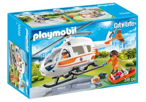 Playmobil City Life - Rescue Helicopter (70048)