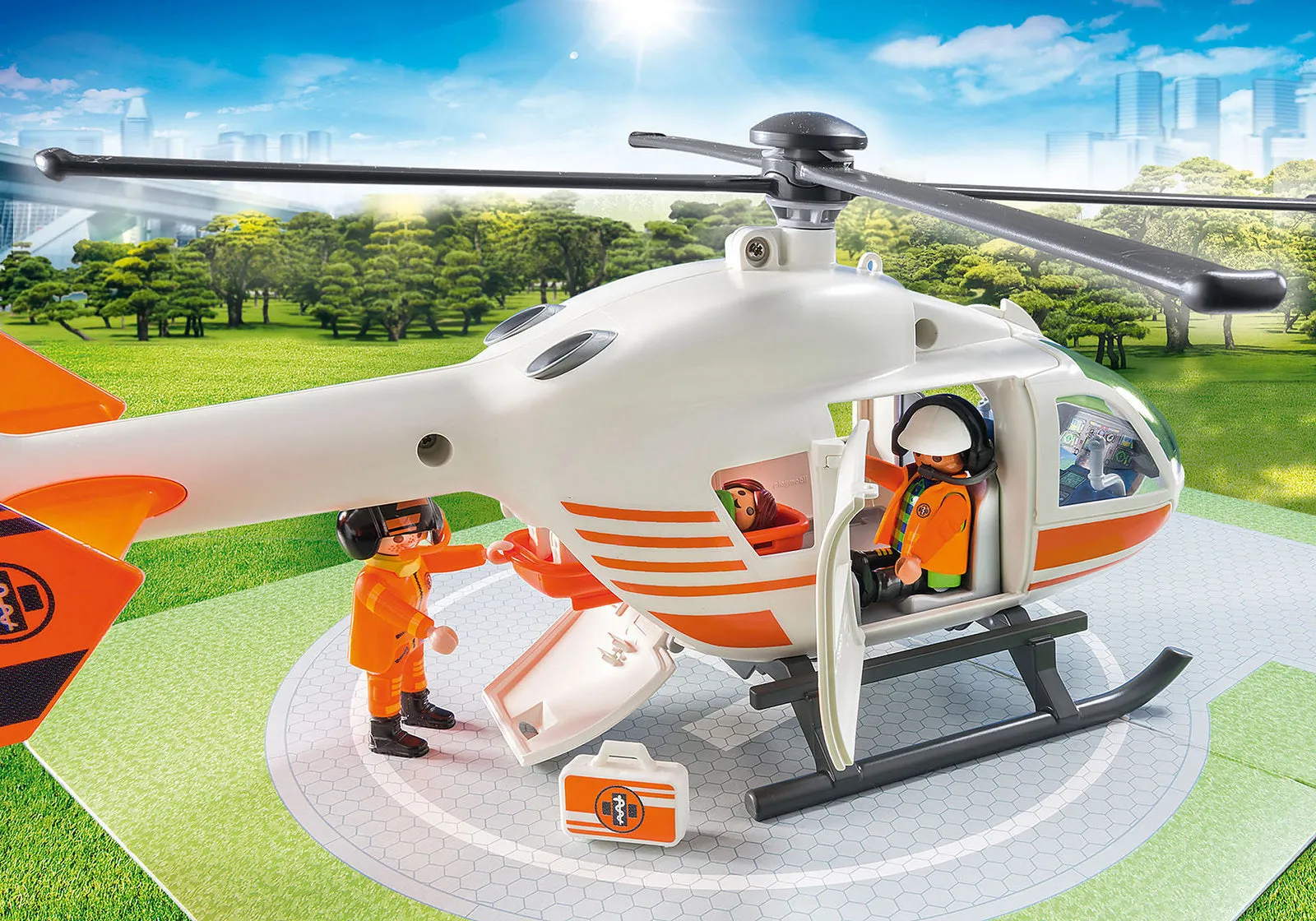 Playmobil City Life - Rescue Helicopter (70048)
