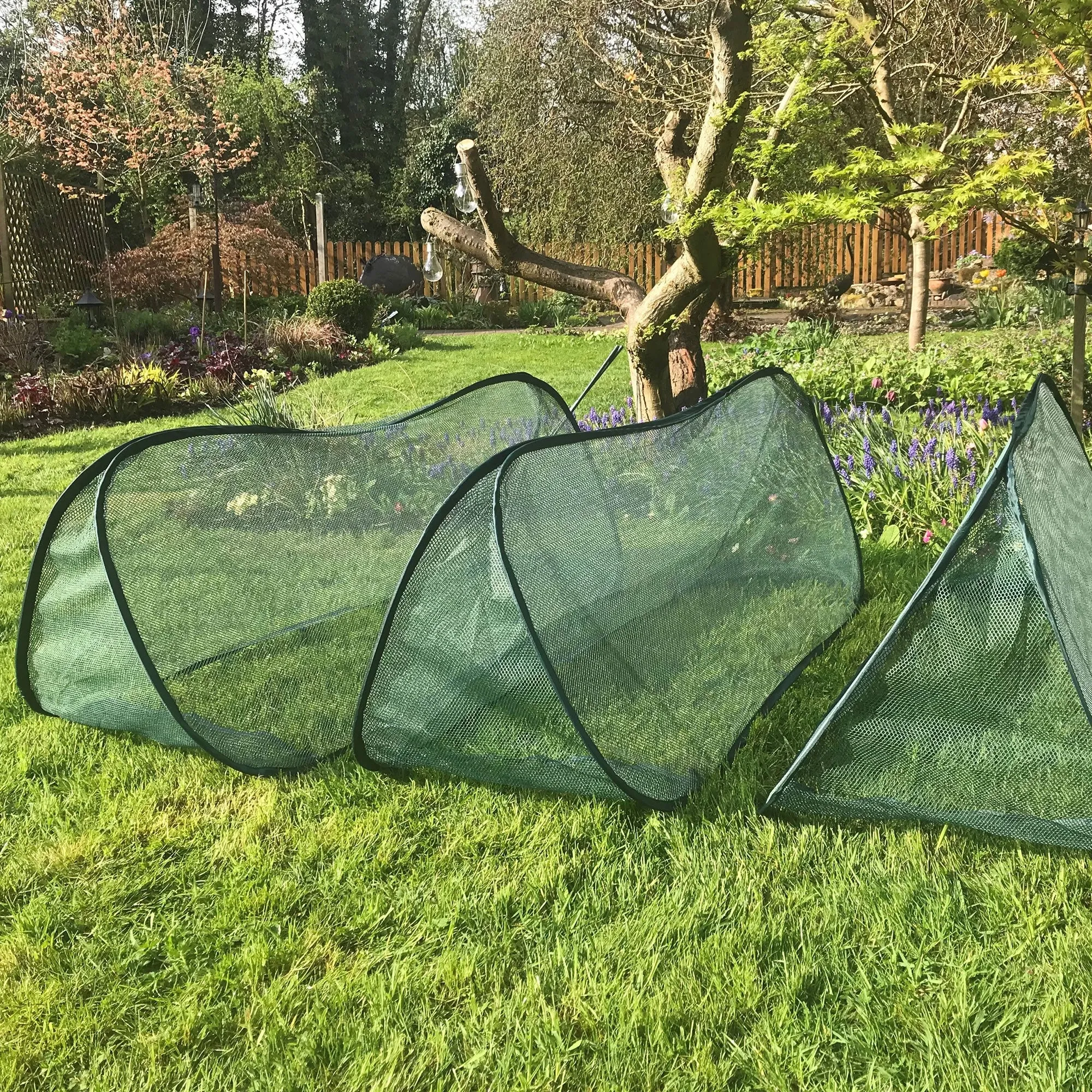 Pop Up Mini Grow Triangular Tunnel & Vegetable Bed Cover